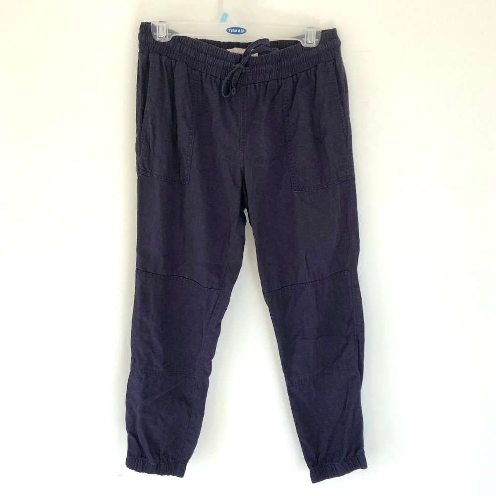 Calvin Klein Linen Blend Cropped Pants